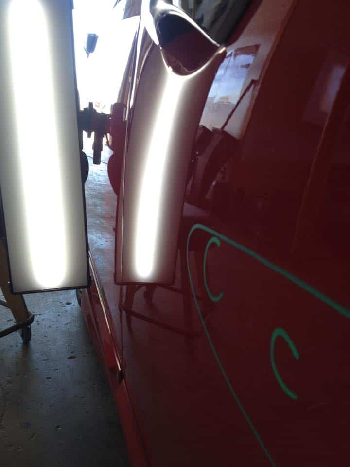 After Paintless Dent Repair